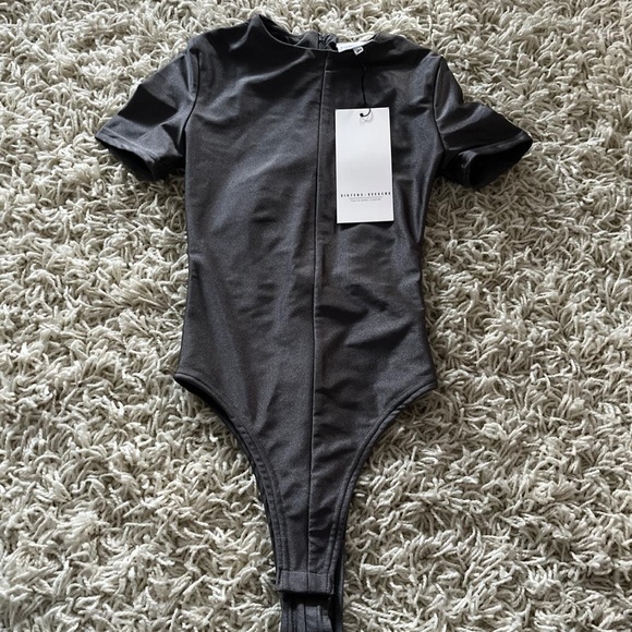 sisters and seekers Tops - Charcoal Bodysuit Sisters & Seekers